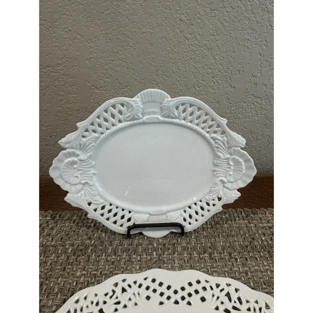 Unmarked vintage white